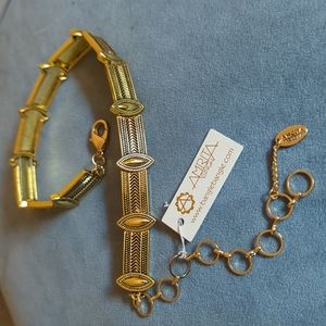 Amrita Singh Choker Necklace | Gold | Black